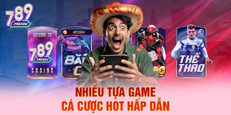 Hệ thống game cá cược phong phú tại 123bet